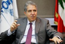 Lebanon's Finance Minister Ghazi